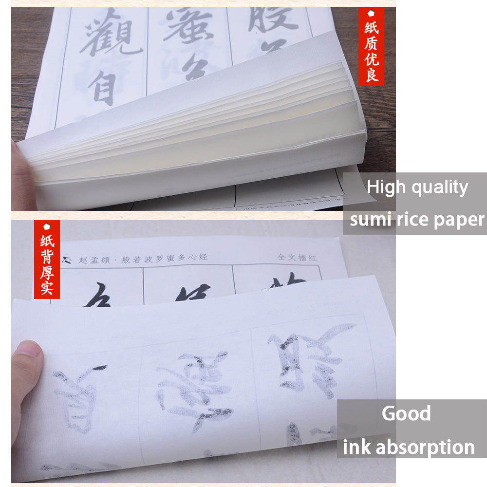 The Heart Sutra 般若波罗蜜多心经 Zhao Mengfu 赵孟頫