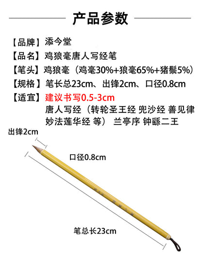 Tang Ren Xie Jing 唐人寫經 for Writing Running Script 行书