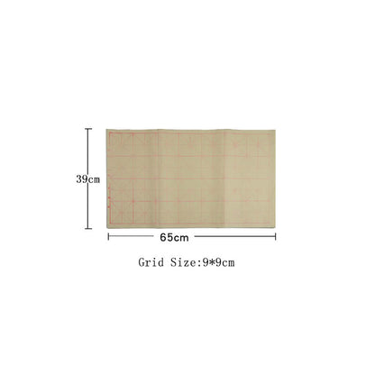 Handmade Chinese Deckle Edge Paper Moben Writing Rice Paper Sheets for Learner Miaobianzhi 毛边纸