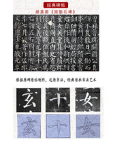 Load image into Gallery viewer, Yan Zhenqing 颜真卿 Qinlibei 勤礼碑 Water Writing Book Set for Beginners
