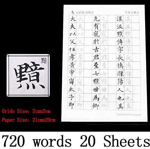 Chinese Calligraphy Tracing Xuan Paper Zhao Mengfu Style 赵孟頫 Legend of Ji an 汲黯传