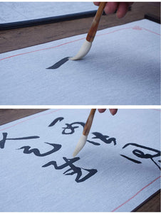 Handmade Calligraphy Writing Painting Goat Hair Bamboo Sumi Ink Brush (M)