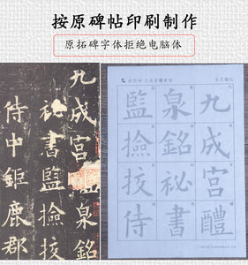 Ouyang Xun 欧阳询 Chiu-ch'eng Palace 九成宫禮泉碑 93 Sheets