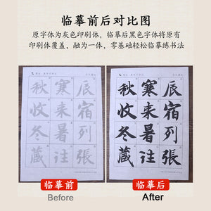 The Thousand Character Classic 千字文  Zhi Yong 智永  84 Sheets